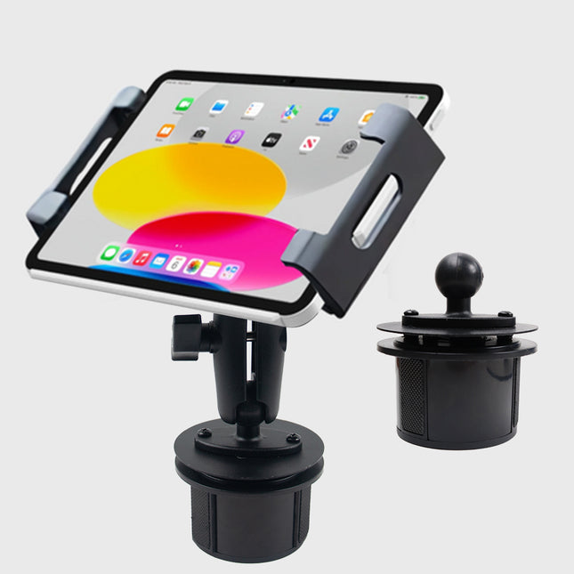 Mighty Mount™ Heavy Duty Cup Holder Mount for Phone, Tablet, iPad (support de tasse robuste pour téléphone, tablette, iPad)