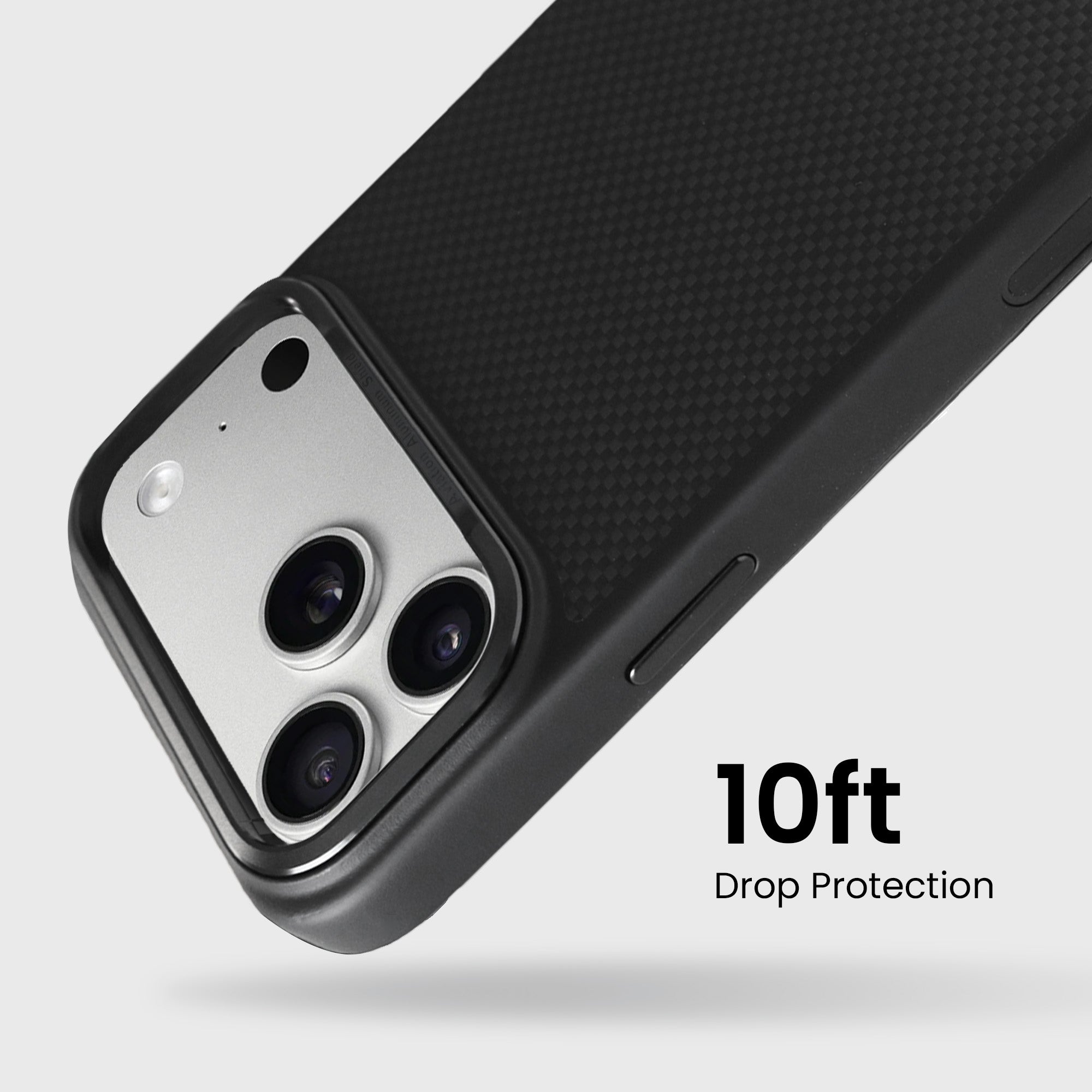 Motif de tissage en fibre aramide - iPhone 17 Pro