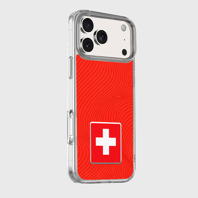 Coque pour iPhone 17 Pro Max Édition Suisse