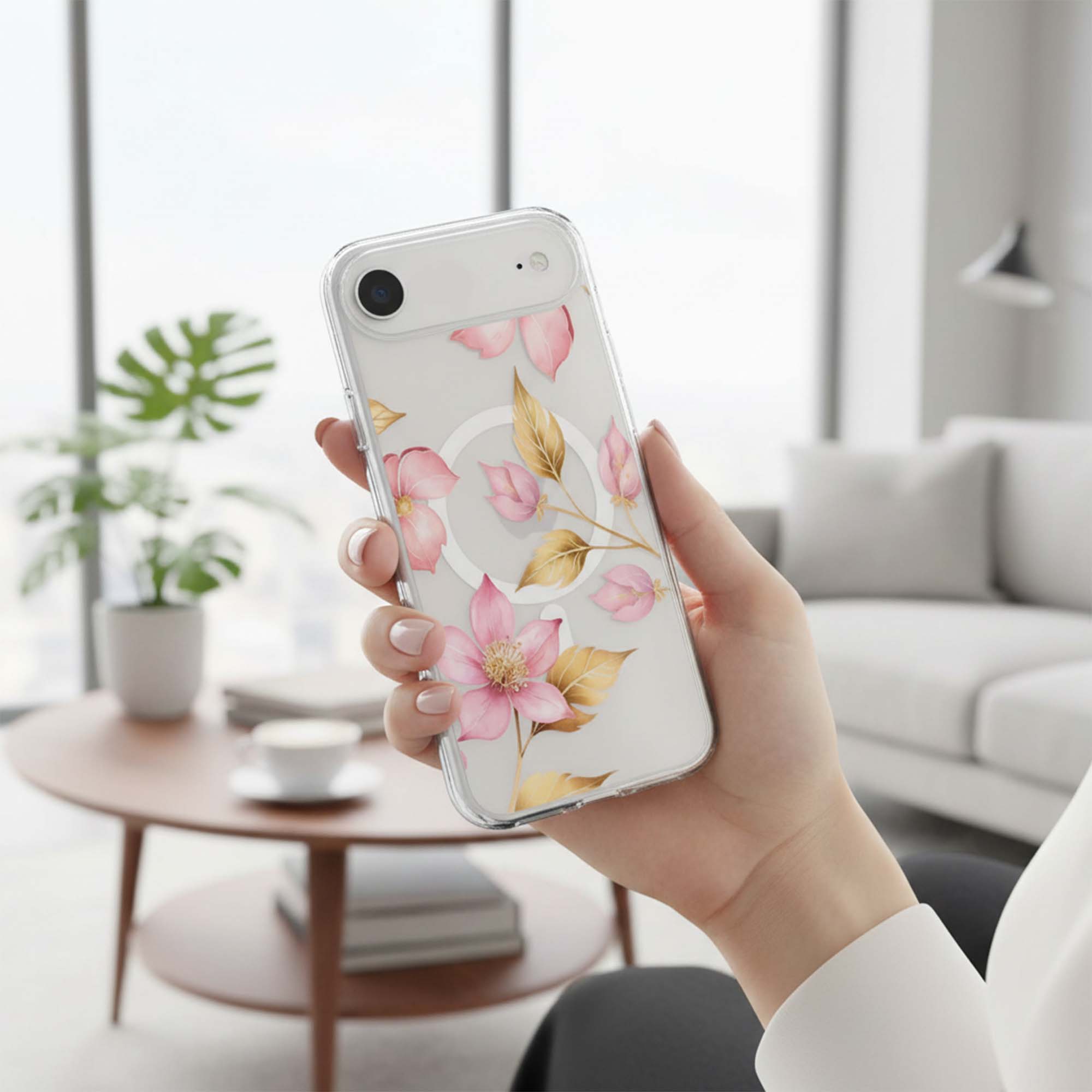 Fleur rose - iPhone Air