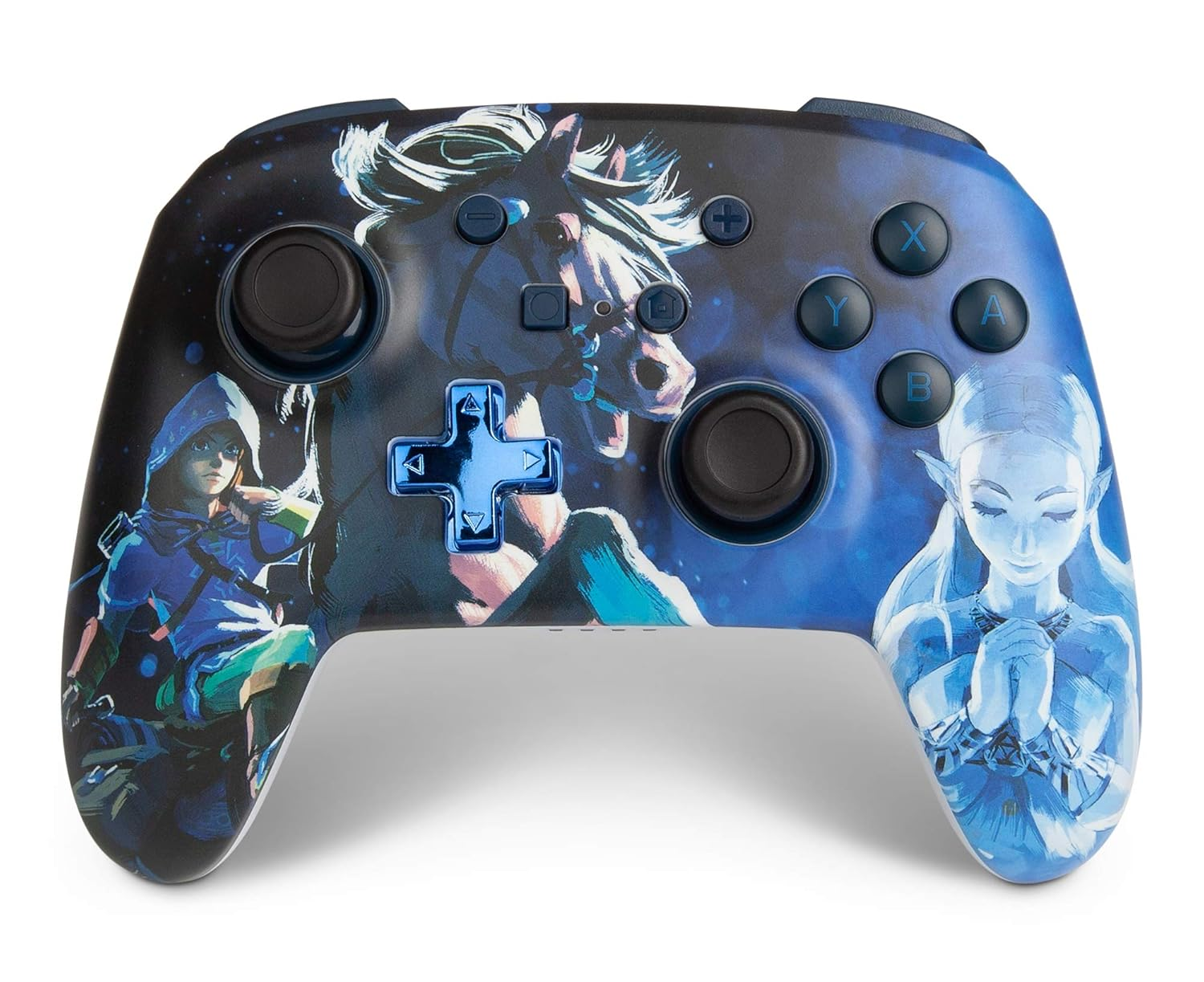 PowerA - Manette sans fil améliorée (Zelda Midnight Ride) pour Switch