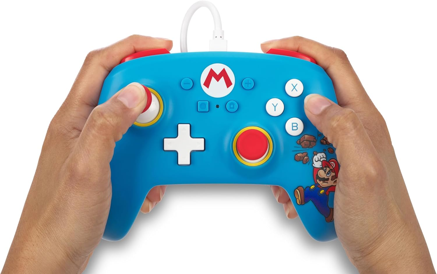 PowerA - Manette filaire Mario pour Nintendo Switch