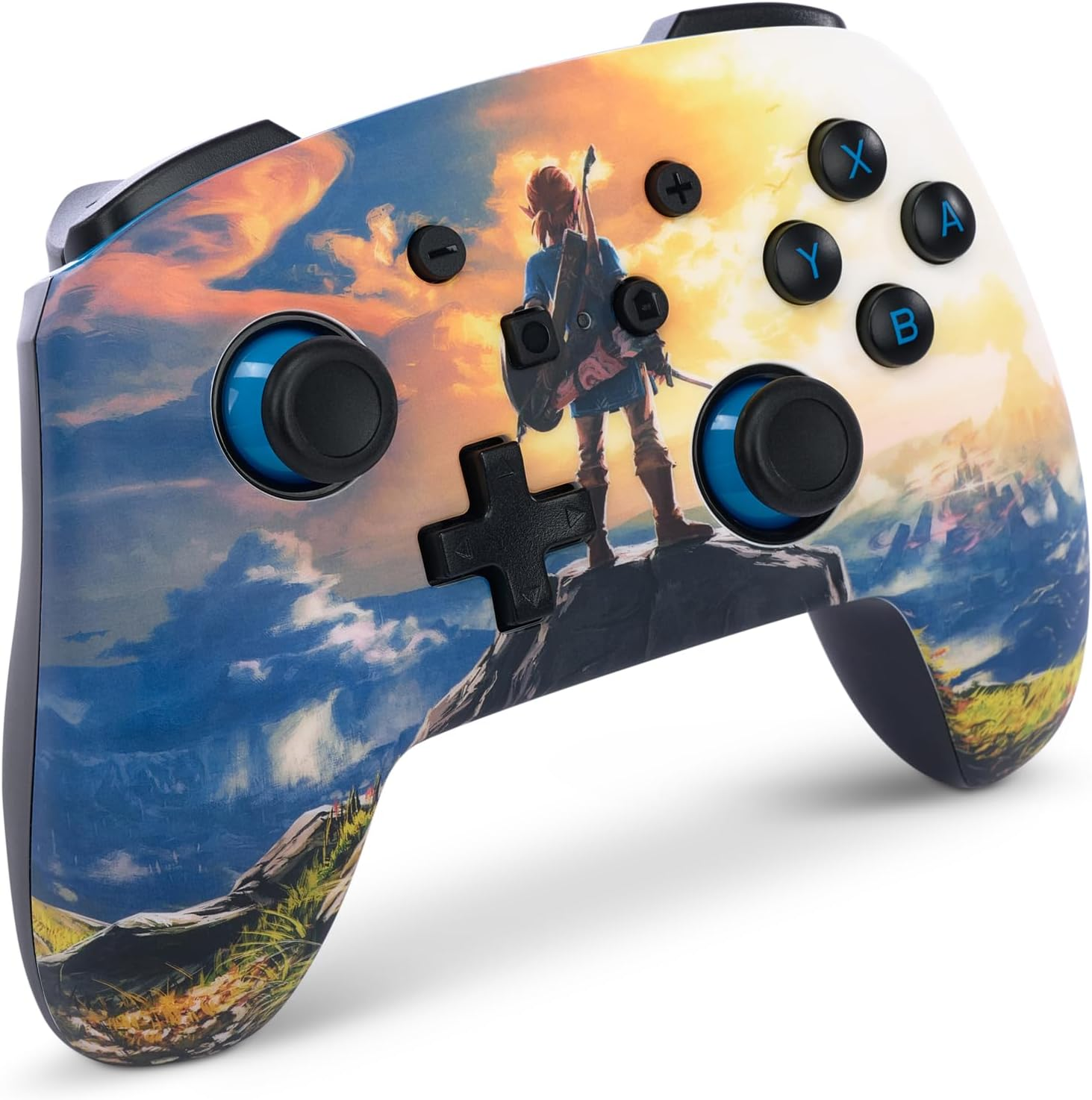 PowerA - Manette sans fil améliorée pour Nintendo Switch - Le Royaume d'Hyrule
