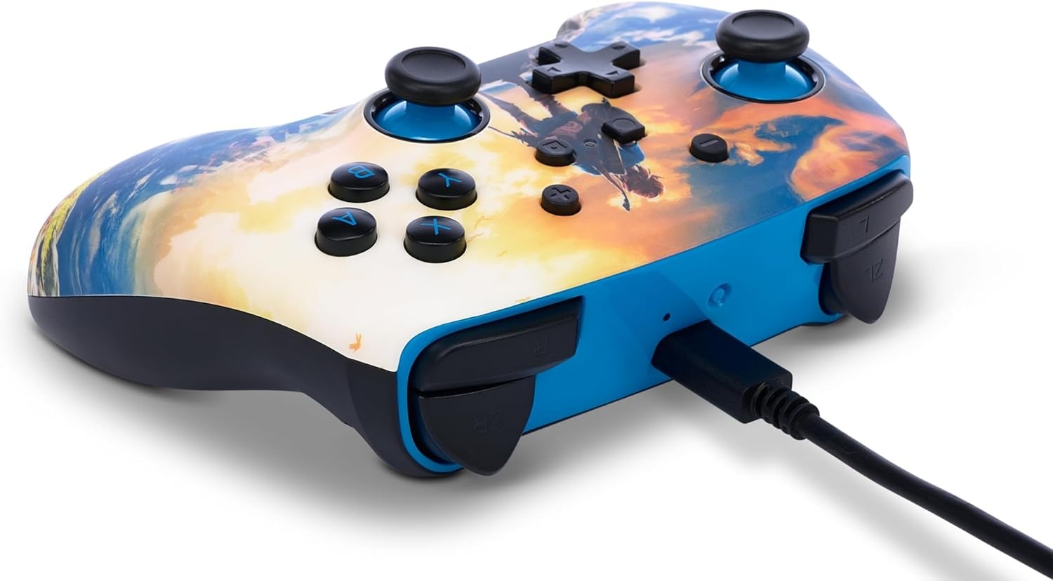 PowerA - Manette sans fil améliorée pour Nintendo Switch - Le Royaume d'Hyrule