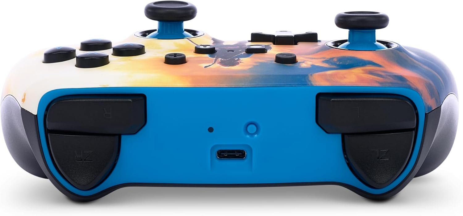 PowerA - Manette sans fil améliorée pour Nintendo Switch - Le Royaume d'Hyrule