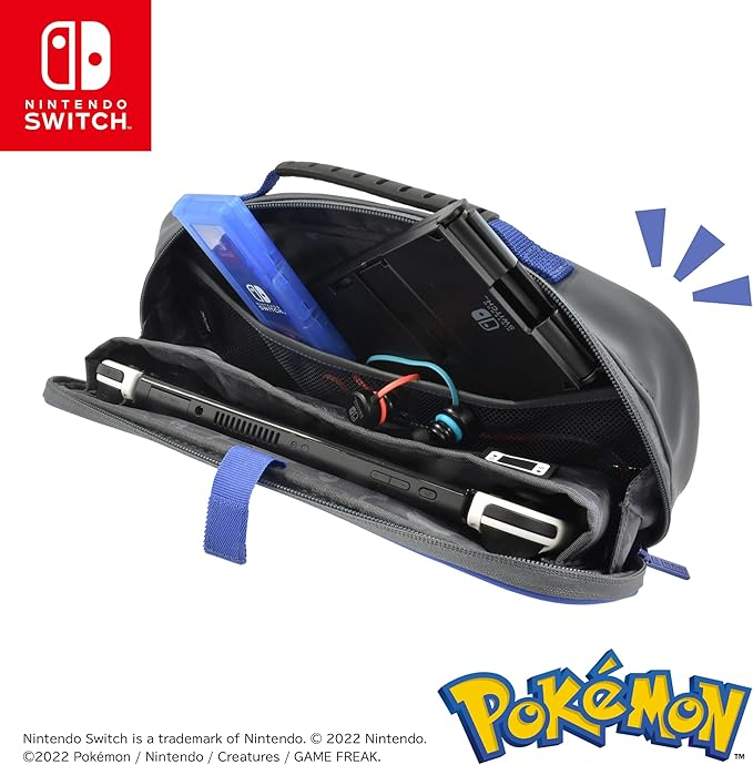 Pochette de transport compacte (Pikachu et Gengar) Switch