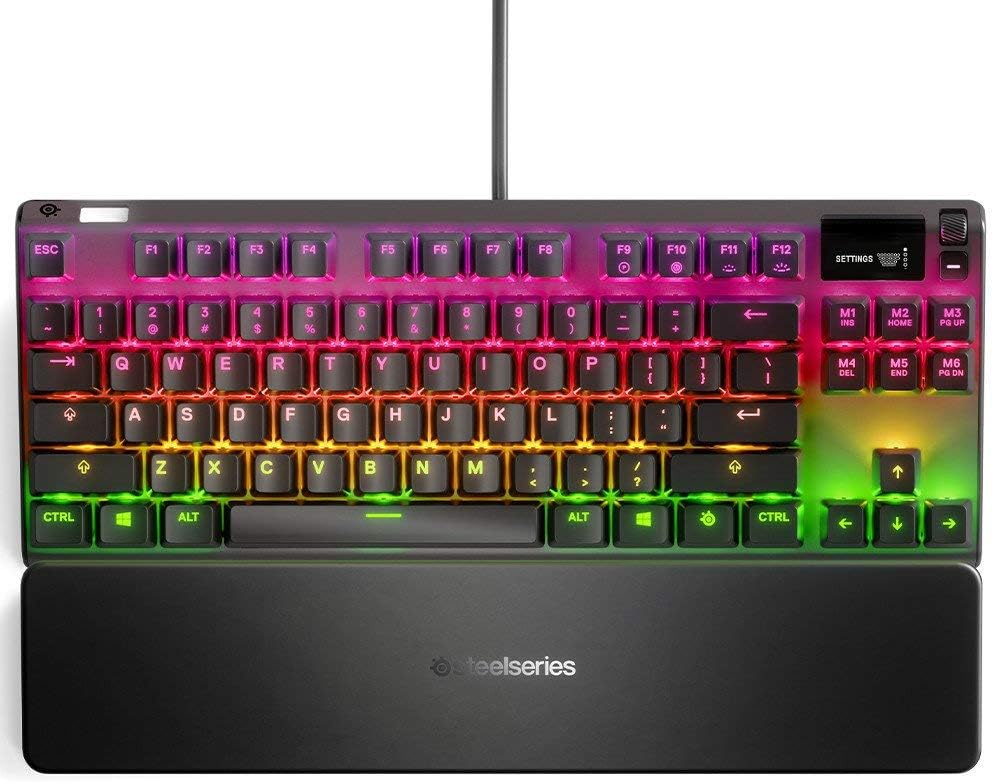 Clavier filaire SteelSeries Apex 7 TKL (commutateurs rouges) noir - PC