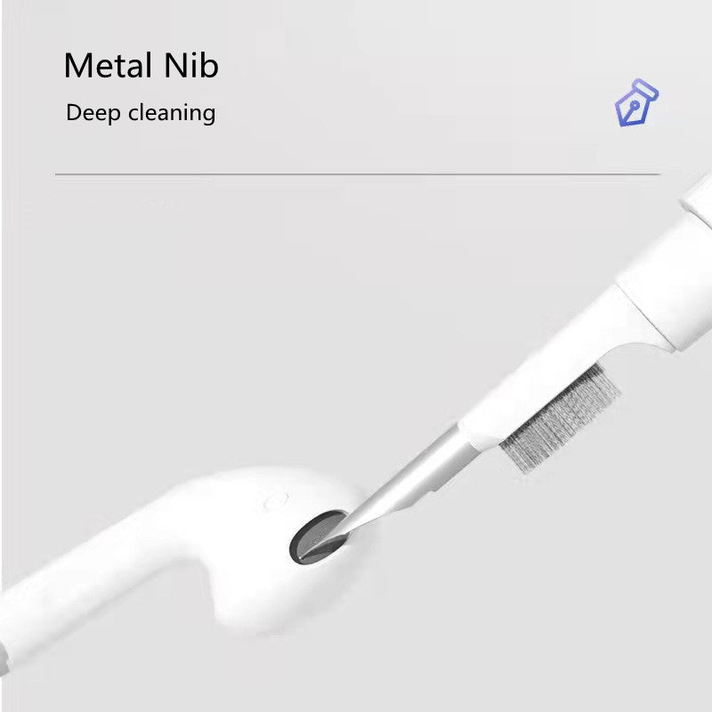 Kit de nettoyage 3-en-1 pour écouteurs Rockstone et solution nettoyante