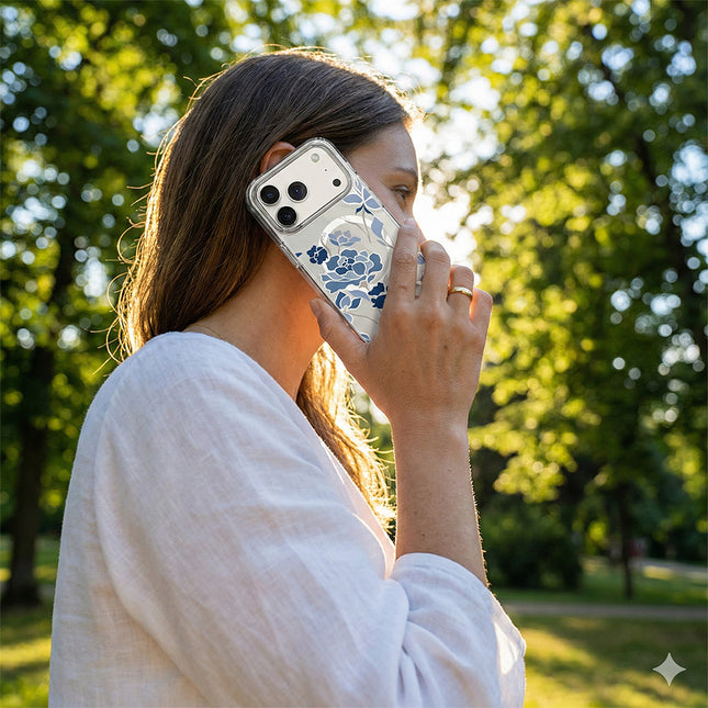 Motif bleu - iPhone 17 Pro Max