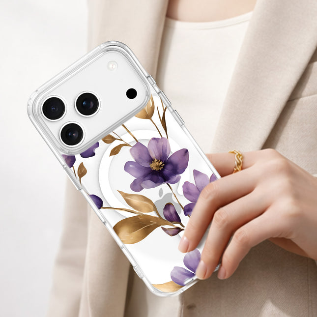 Fleur mauve - iPhone 17 Pro Max