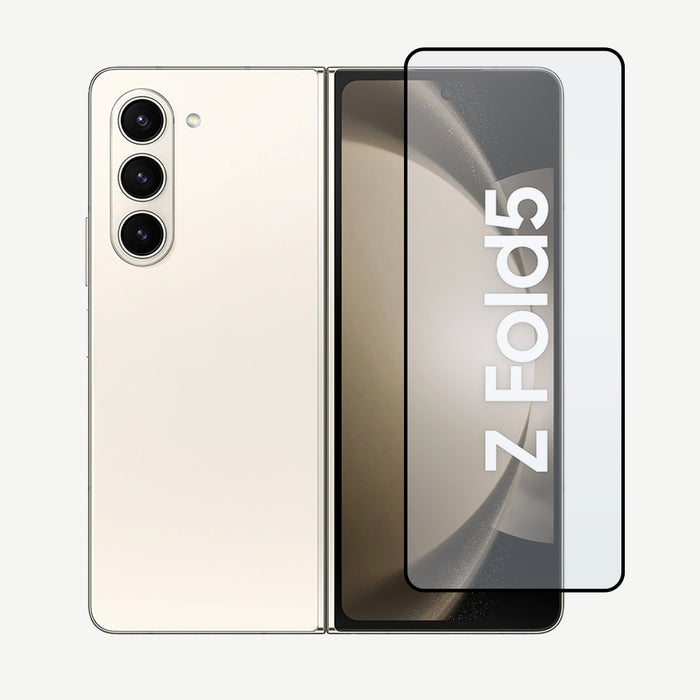 Galaxy Z Fold 5 - Patrouille d'écran en verre trempé (avant et arrière)