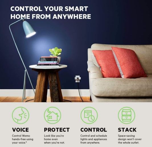 WEMO Mini SMART PLUG - Certifié remis à neuf par WEMO