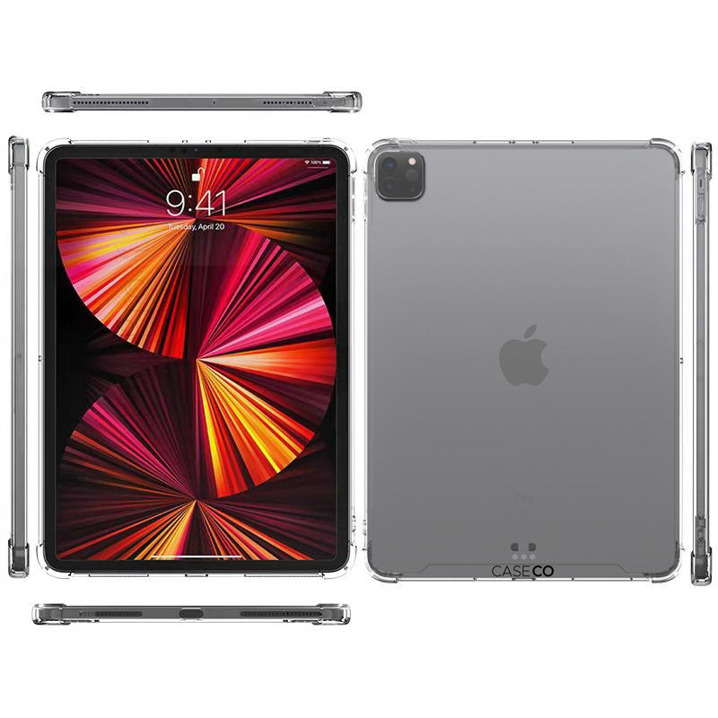 Étui transparent pour iPad Pro 11 pouces (6e gen/5e gen/4e gen/3e gen)