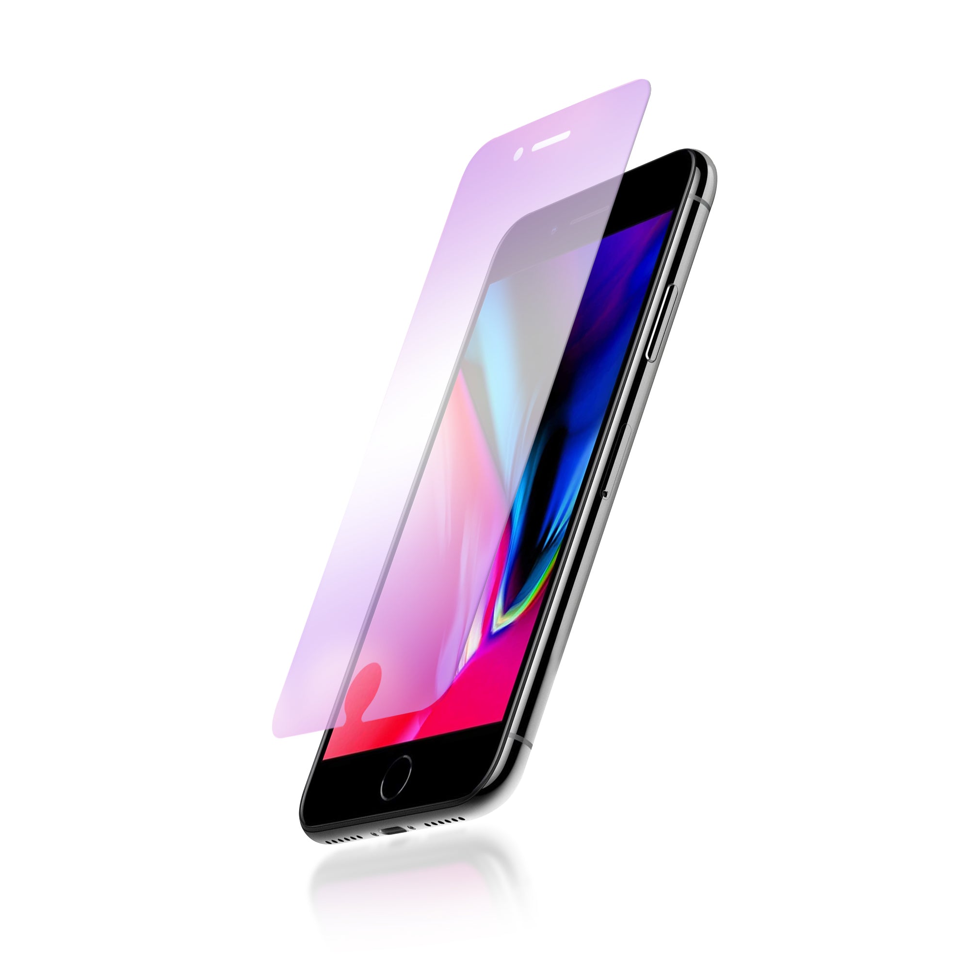 iPhone ( SE 2020 / SE 2022 / 7 / 8) - Verre trempé anti-lumière bleue - Screen Patrol