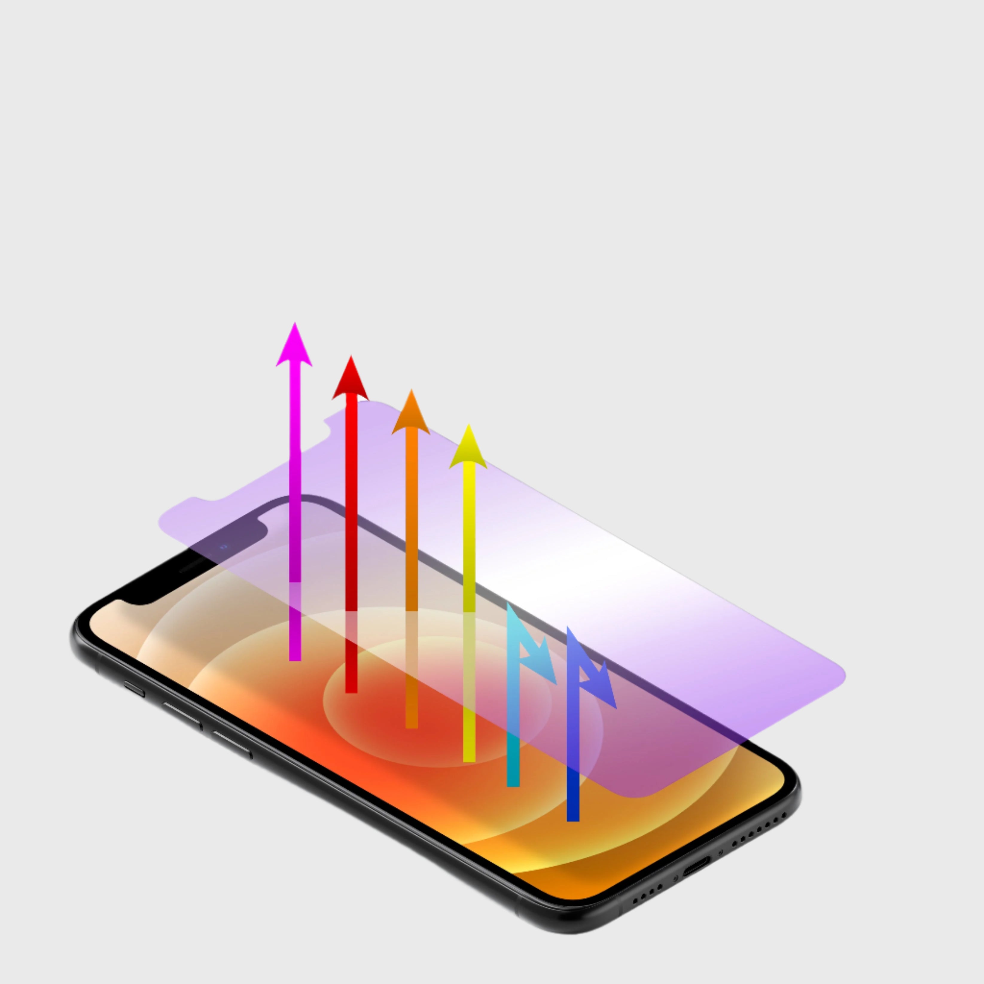 Verre trempé anti-lumière bleue - iPhone 14 Plus