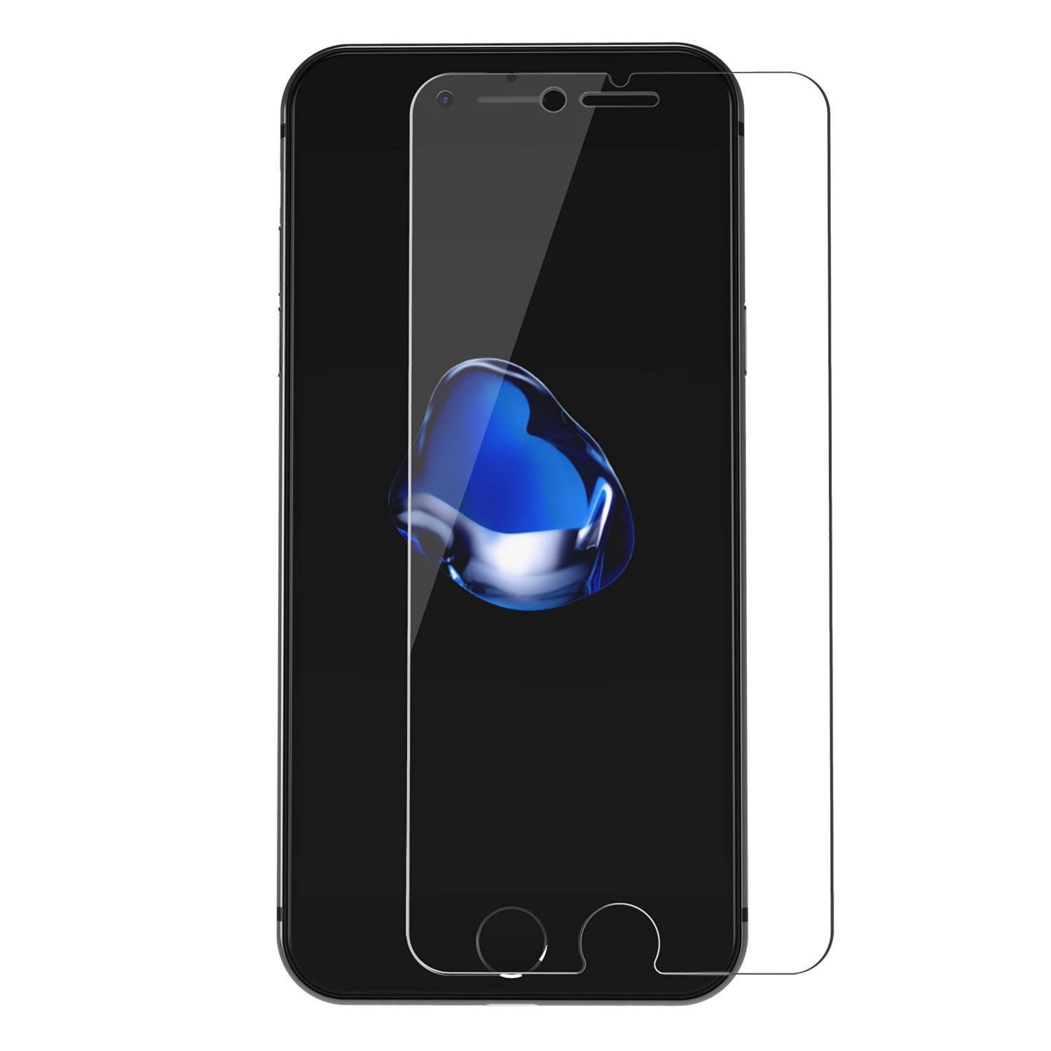 iPhone 8/7/6S Plus - Patrouille d'écran - Verre trempé (BULK ONLY)