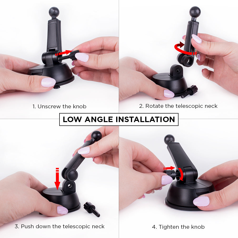 Support de téléphone pour tableau de bord Mighty Mount Simpl Touch