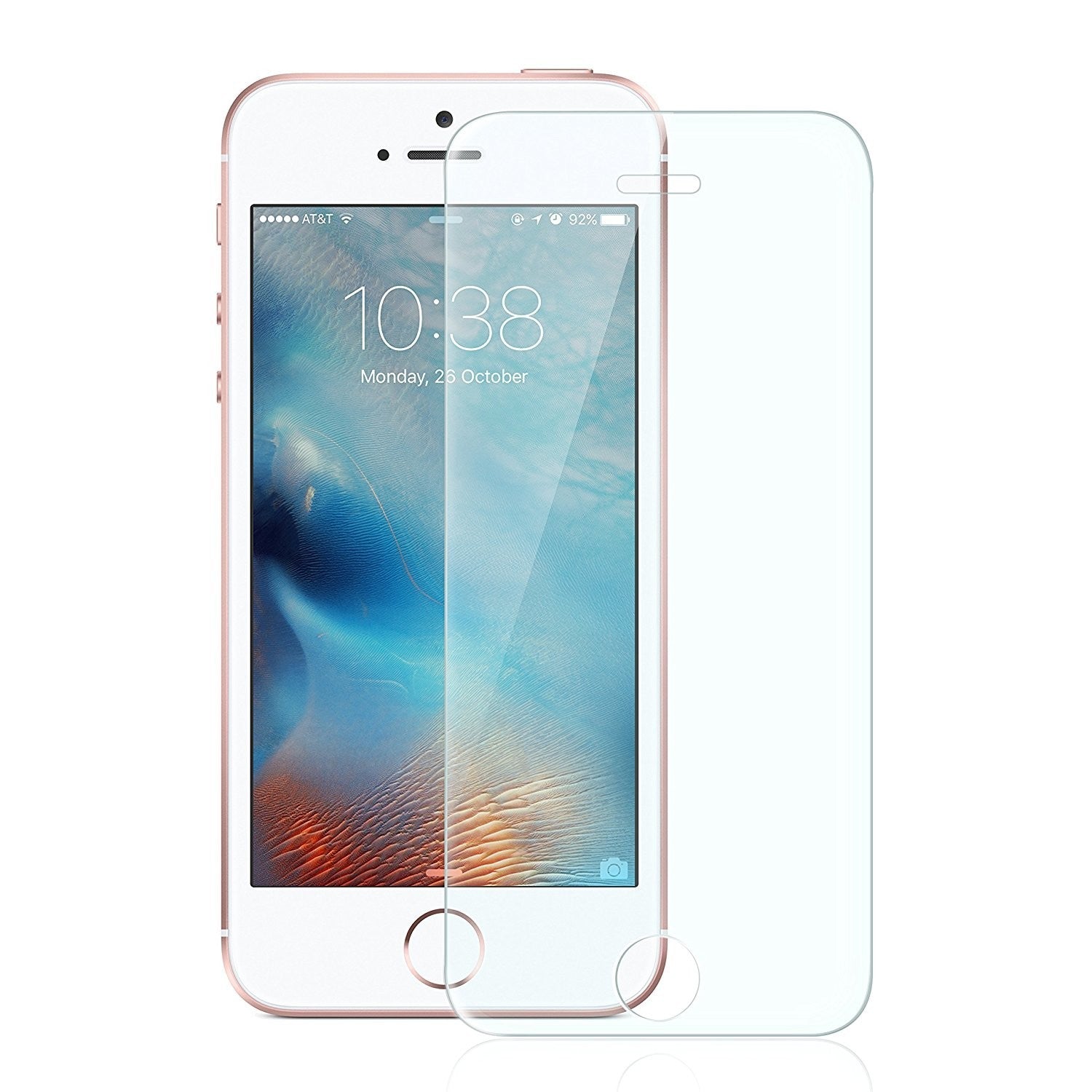 iPhone SE & 5S - Patrouille d'écran - Verre trempé (BULK ONLY)