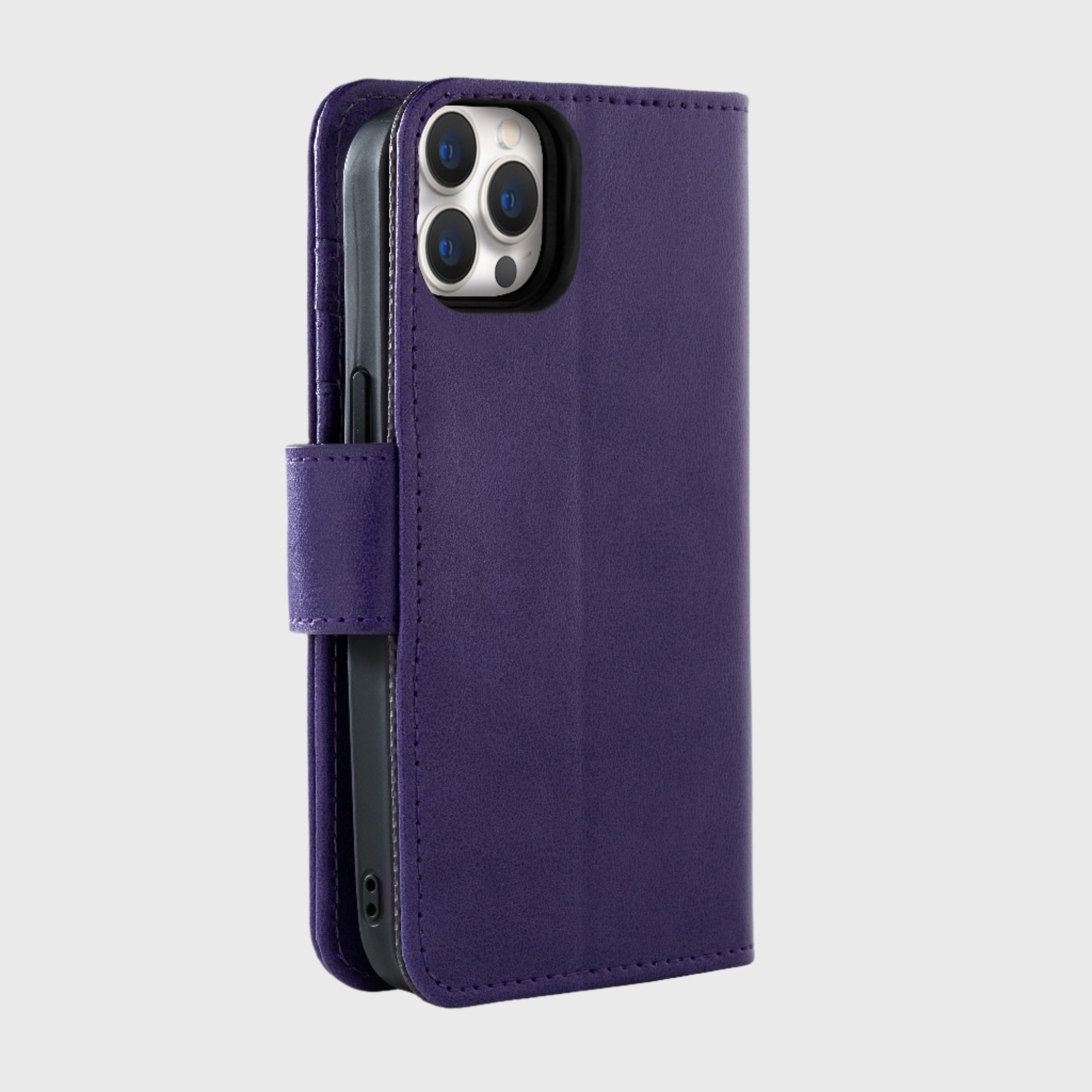 iPhone 12/ 12 Pro (5 cartes) étui portefeuille détachable (5th Ave)