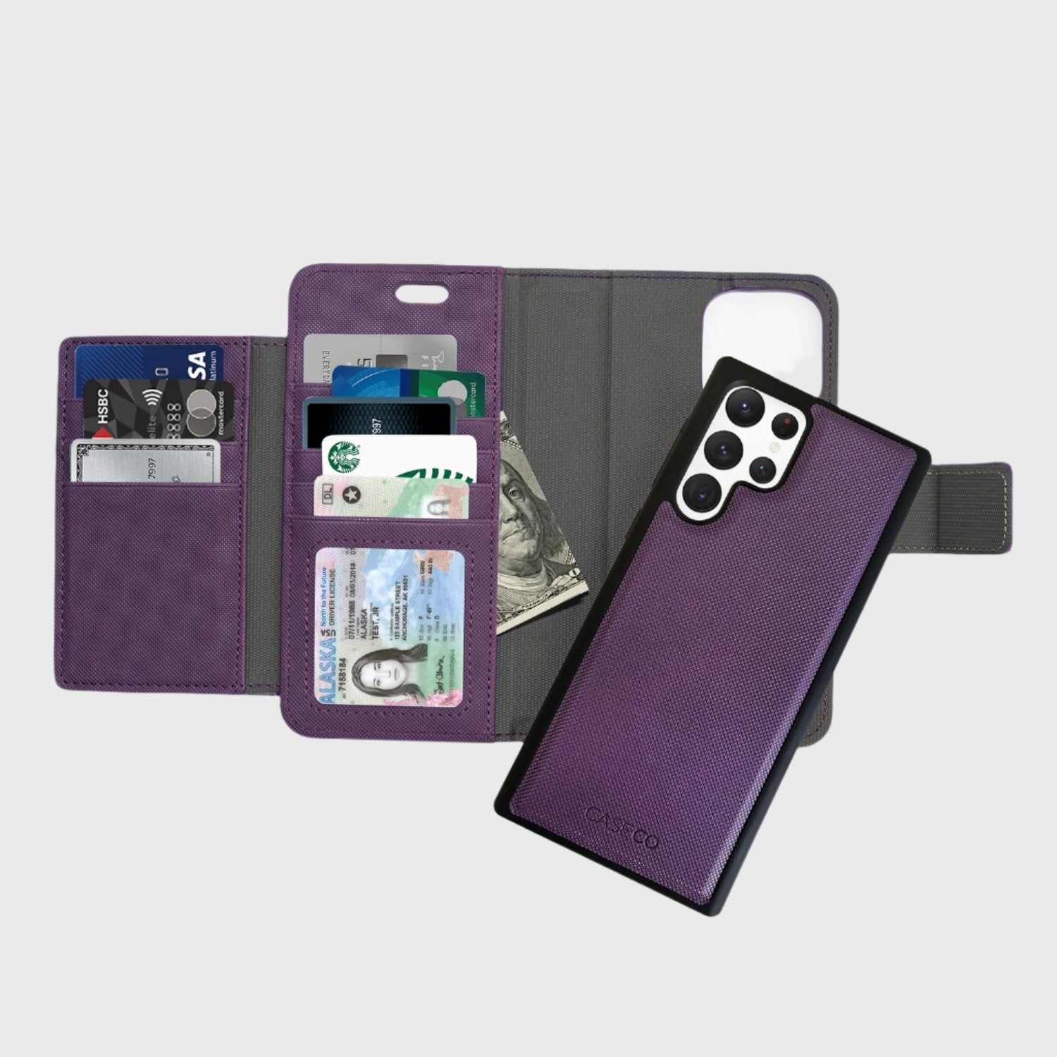 Étui Folio Sunset Blvd (8 emplacements pour cartes) - Samsung Galaxy S22 Ultra