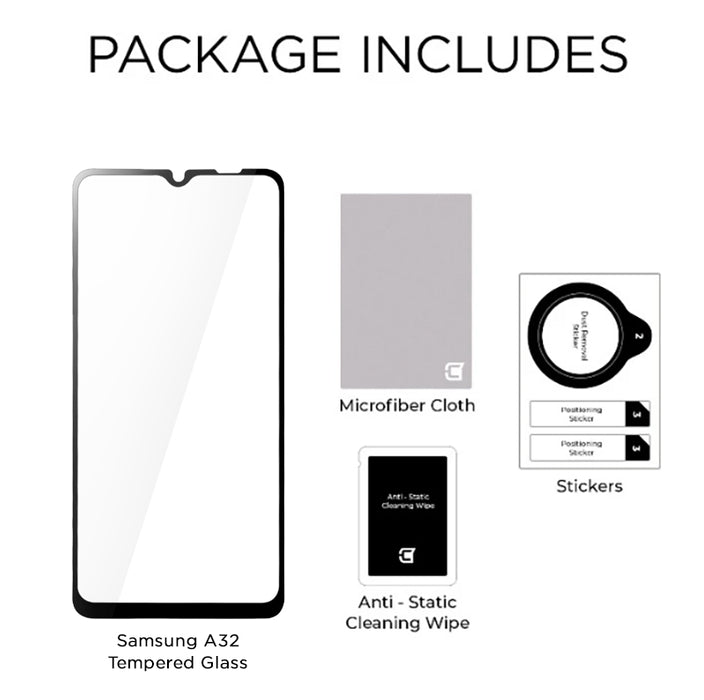 Samsung Galaxy A32 5G - Verre trempé 3D Full Glue