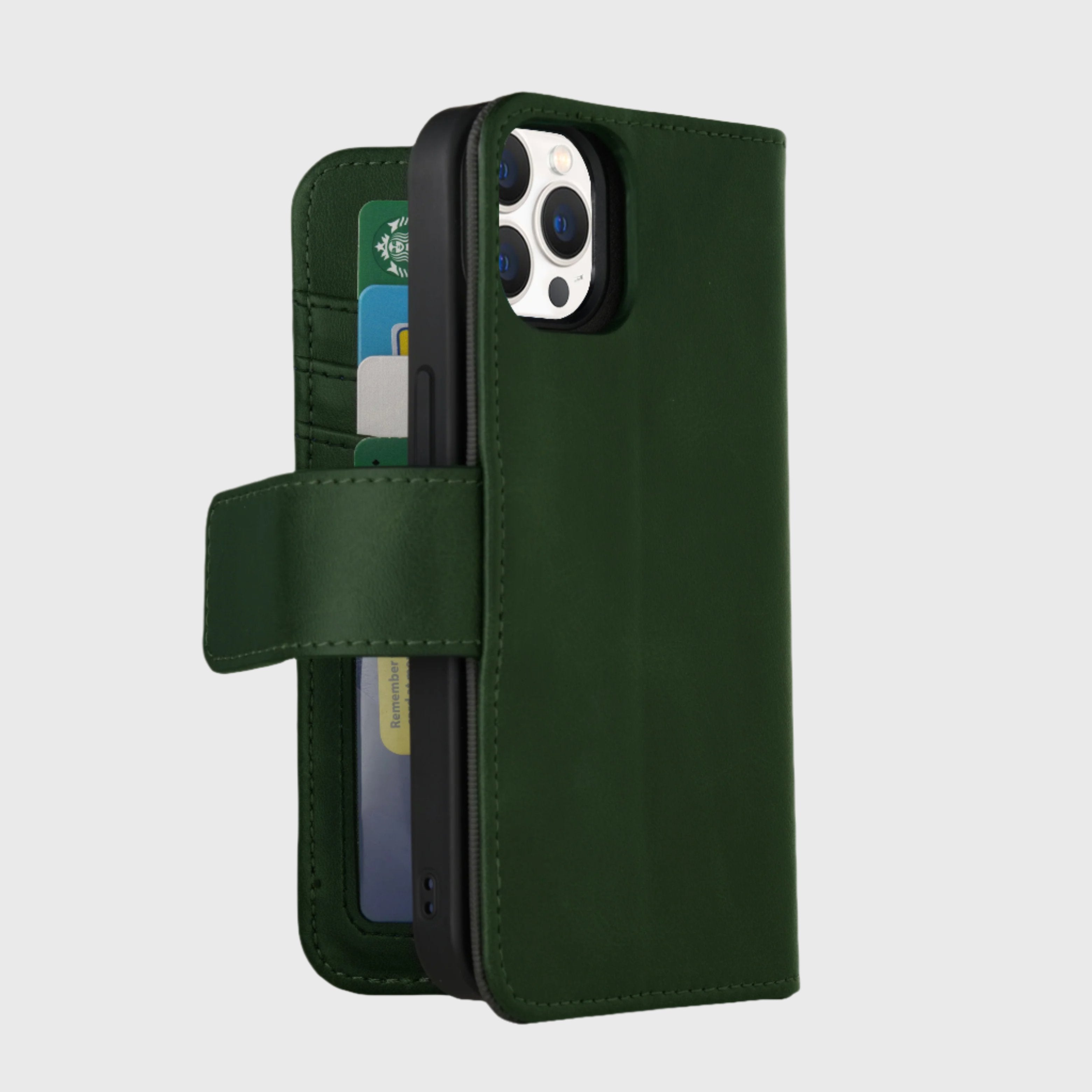 iPhone 12/ 12 Pro (5 cartes) étui portefeuille détachable (5th Ave)