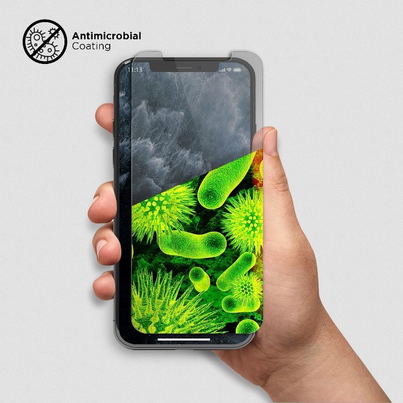 Protecteur d'écran antimicrobien - iPhone 12 / 12 Pro