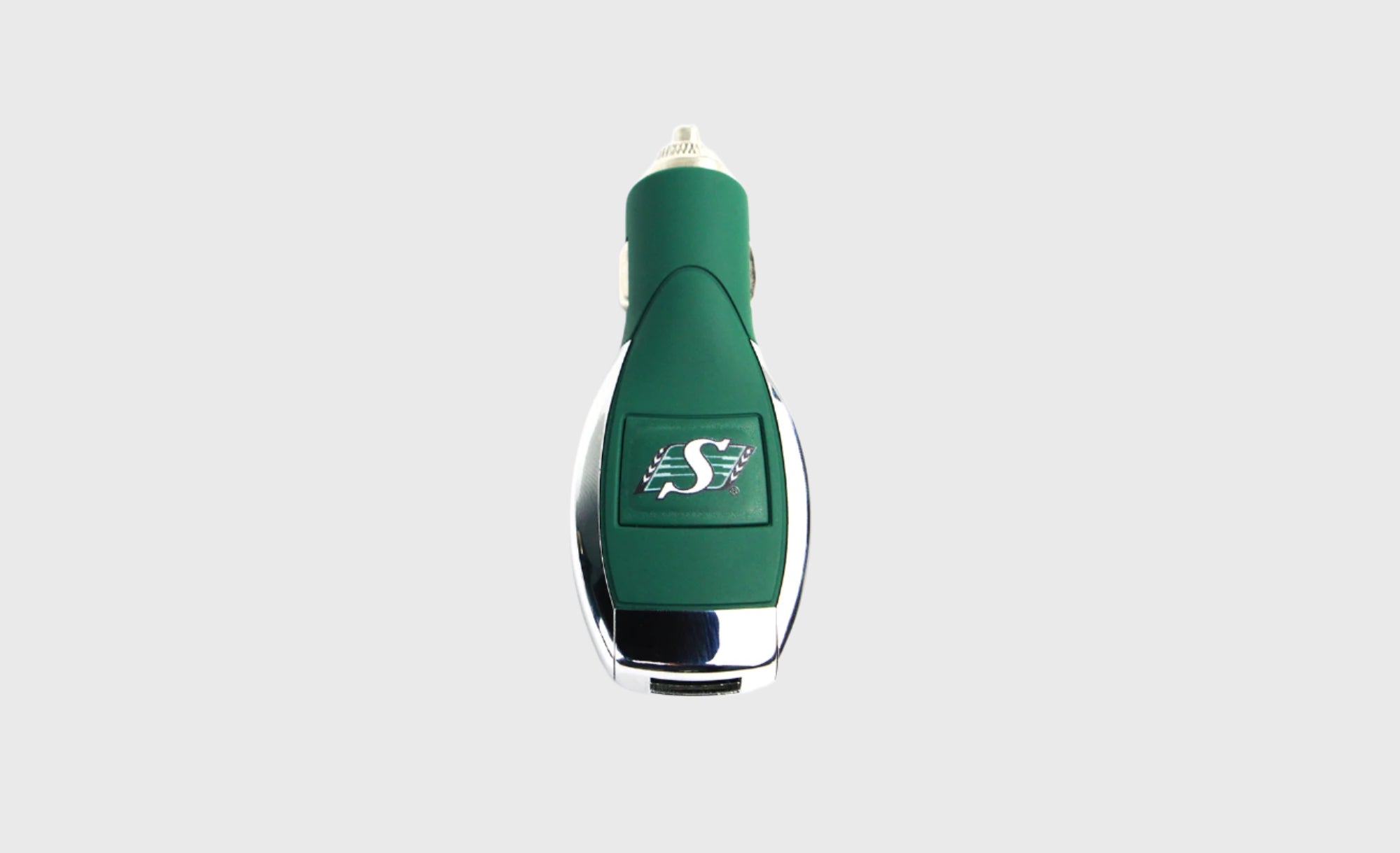 Chargeur de voiture 2.1 Ampères des Saskatchewan Roughriders - Vert