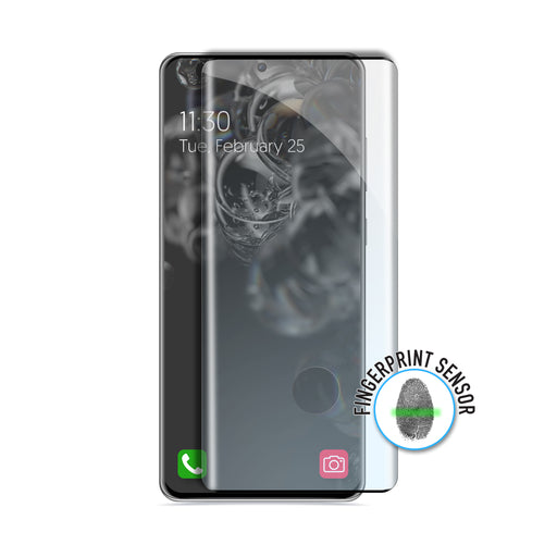 Samsung Galaxy S20 Ultra Curved Tempered Glass 3D verre trempé Caseco
