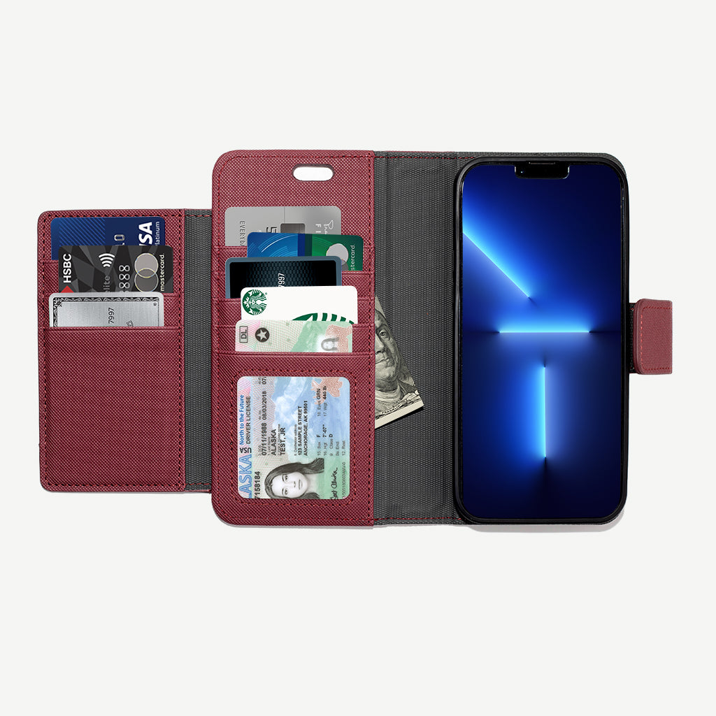 Sunset Blvd MagSafe Detachable Wallet Folio - 8 Card - iPhone 14 Pro Max
