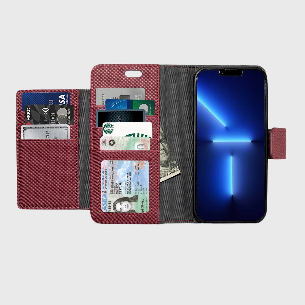 Sunset Blvd MagSafe Detachable Wallet Folio - 8 Card - iPhone 14 Pro