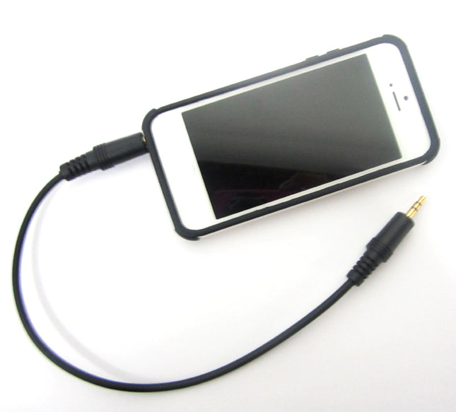 Câble auxiliaire audio stéréo 3,5 mm mâle-mâle plaqué or