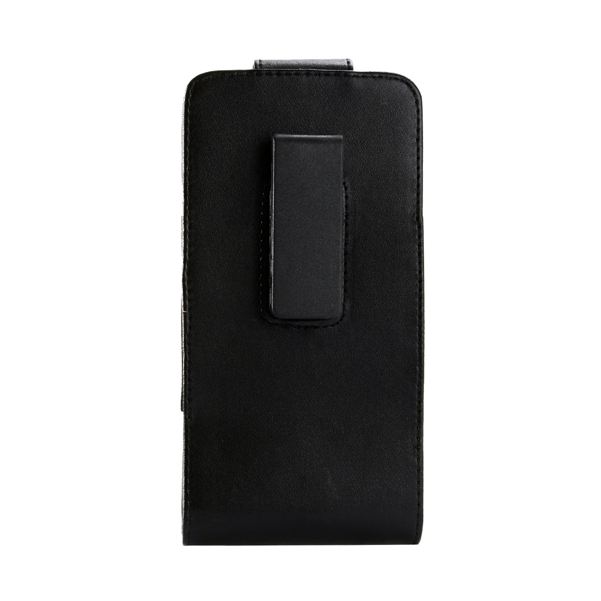 Pochette verticale en simili-cuir avec clip ceinture 360 (BULK)