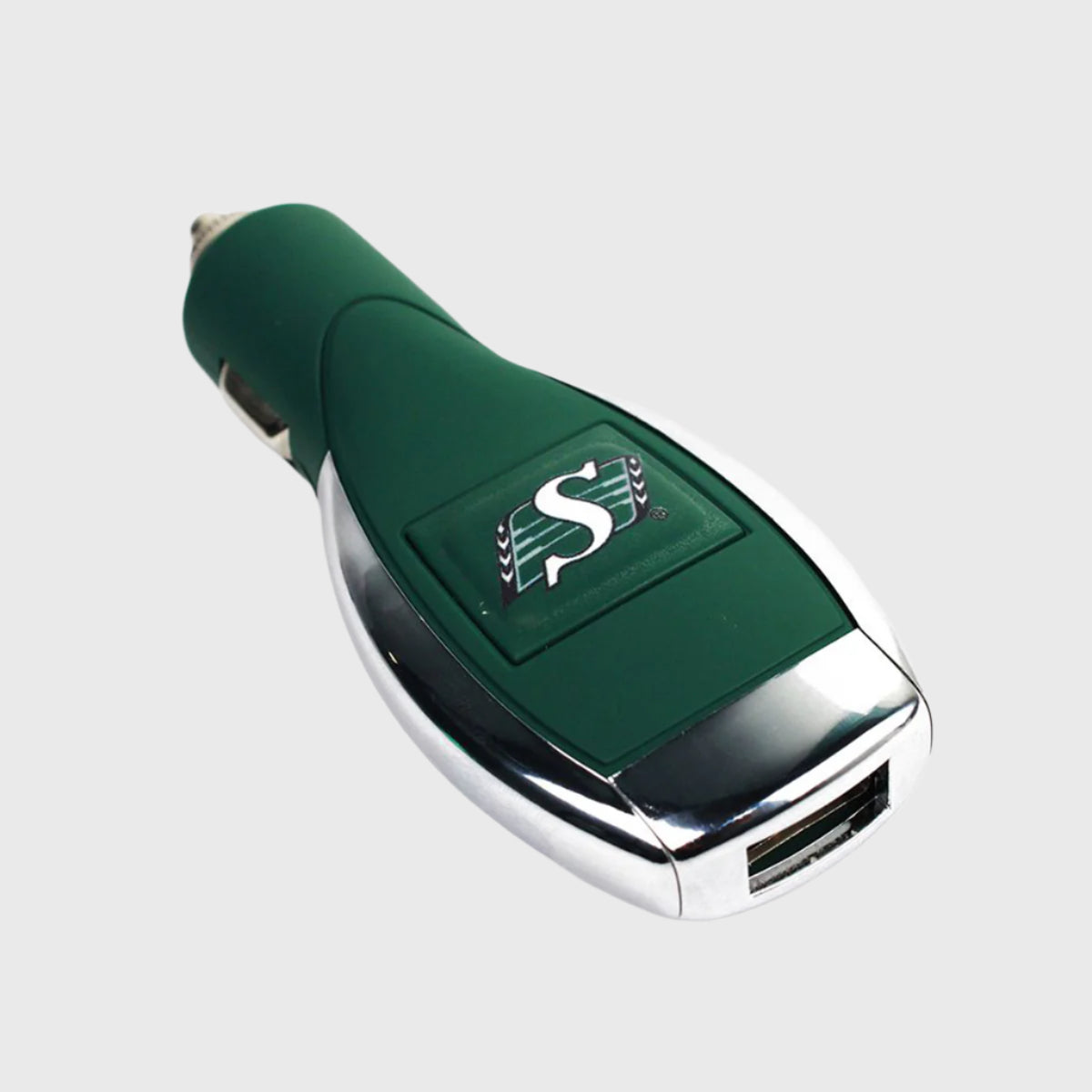 Chargeur de voiture 2.1 Ampères des Saskatchewan Roughriders - Vert