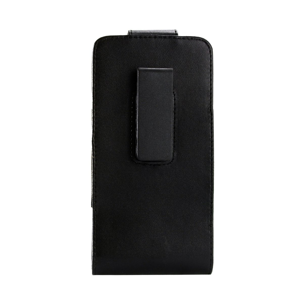 Pochette verticale en simili-cuir avec clip ceinture 360 (BULK)