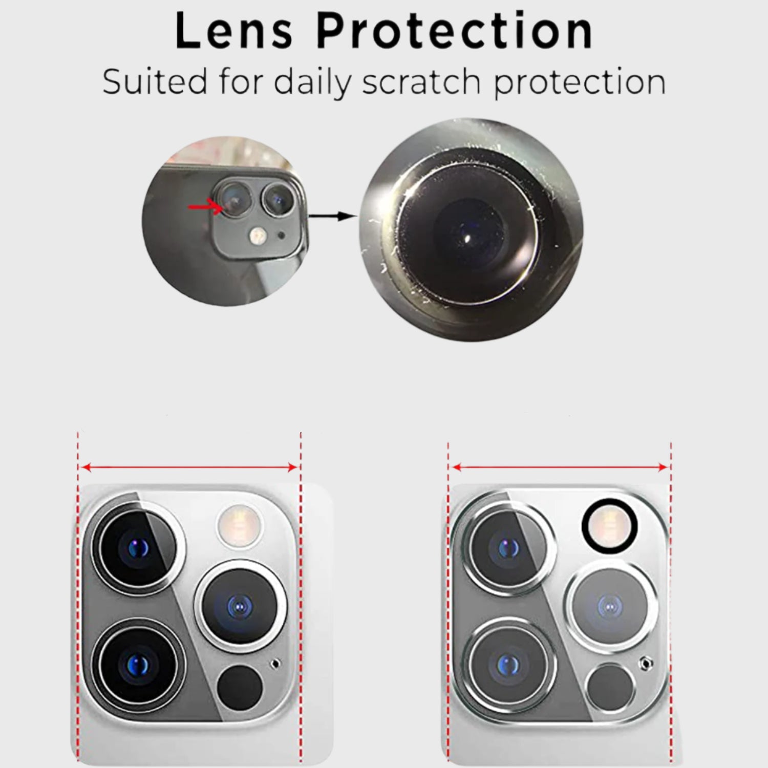 Protecteur d'objectif de caméra Screen Patrol - iPhone 14 Pro