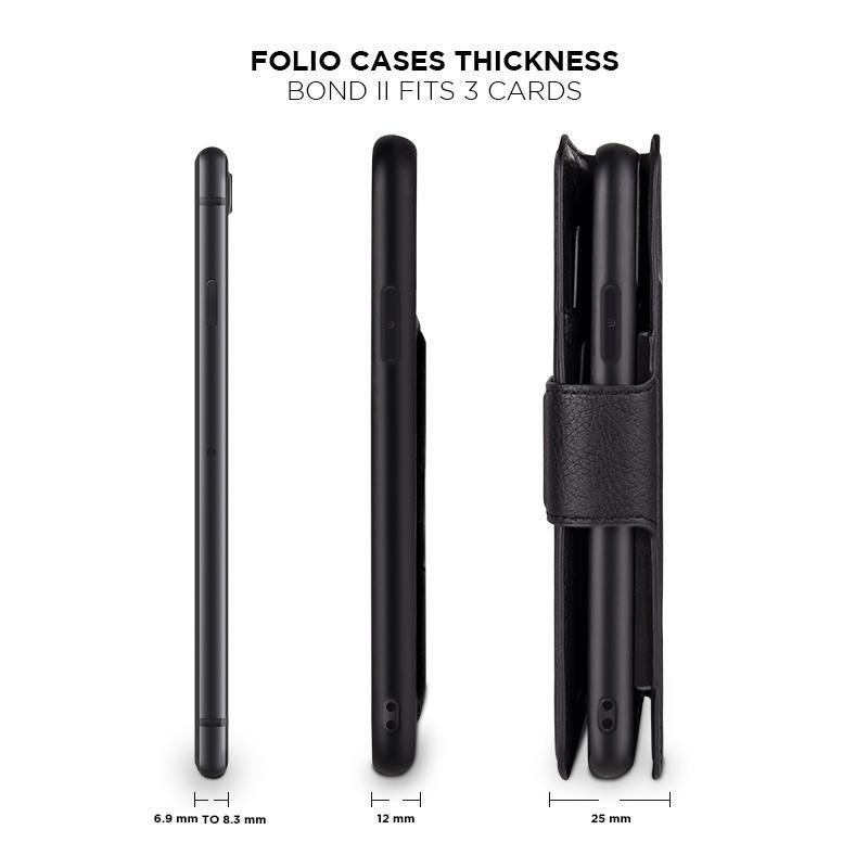 Bond St. II Vegan Wallet Folio Case - iPhone 11 (BULK PACKAGING)