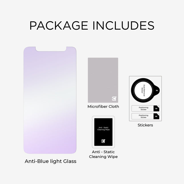 iPhone ( SE 2020 / SE 2022 / 7 / 8) - Verre trempé anti-lumière bleue - Screen Patrol