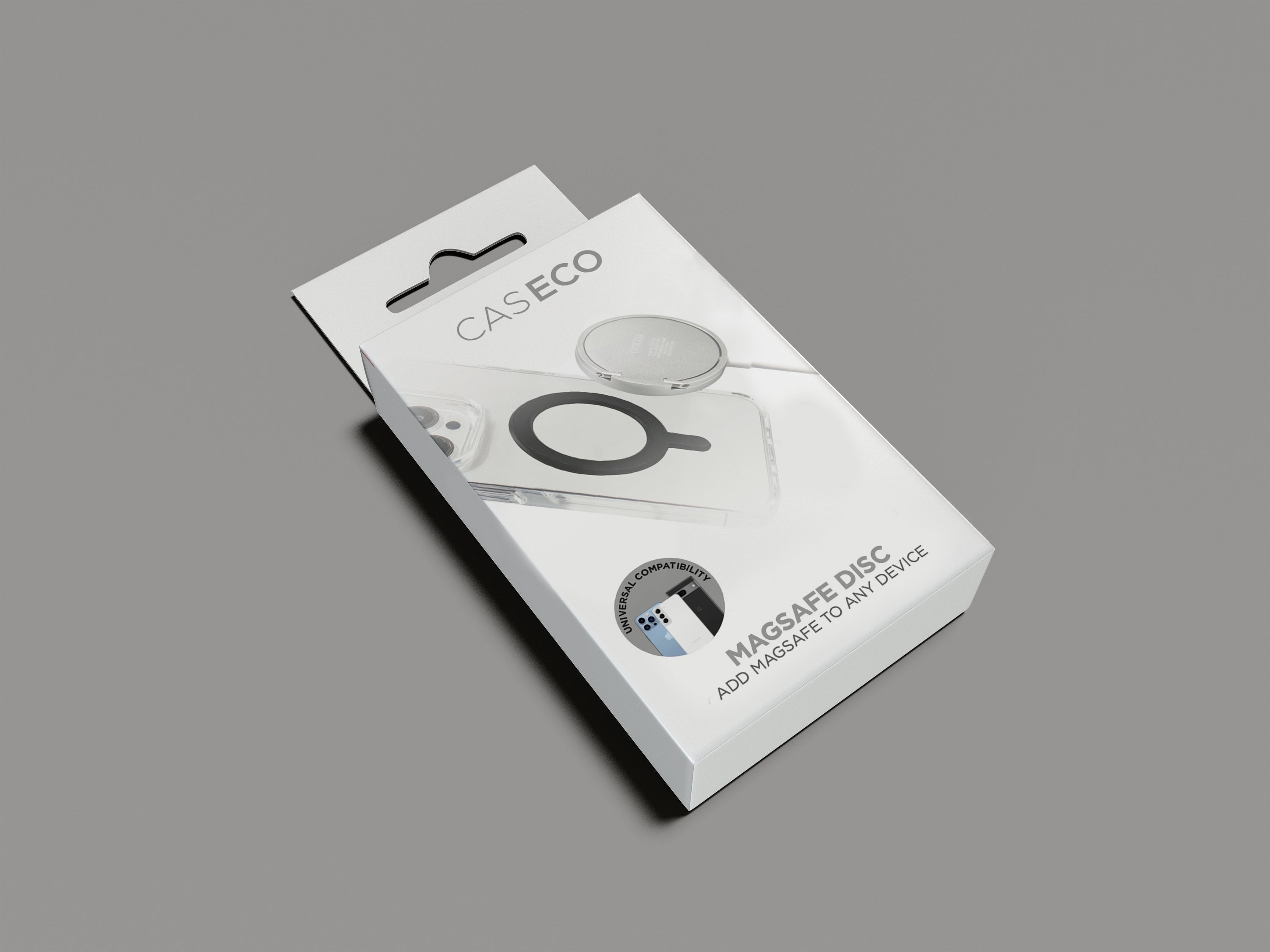 MagSafe Disc (MagDisc rend tout appareil Qi compatible avec MagSafe) Noir 1 Pack