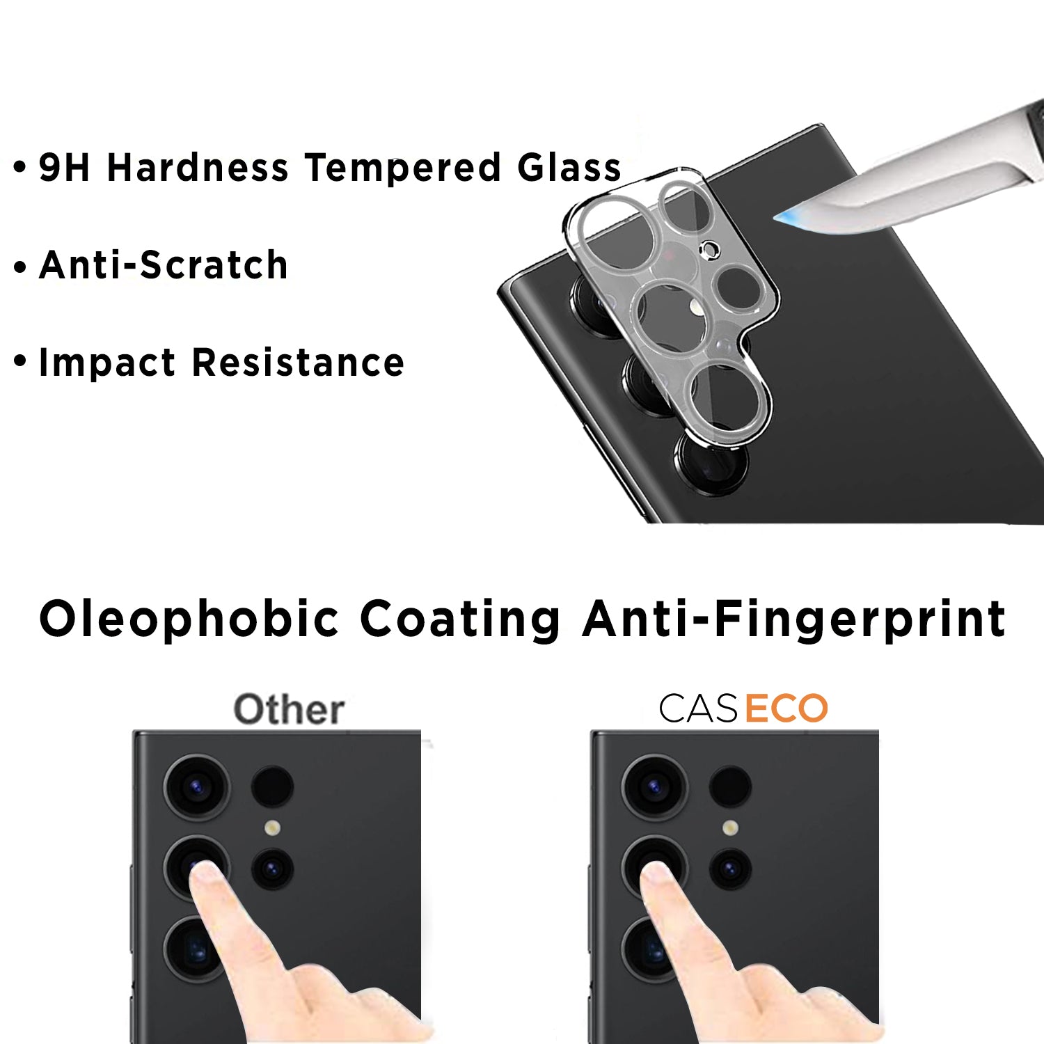 Protecteur d'objectif de caméra Screen Patrol - Samsung Galaxy S23 Ultra