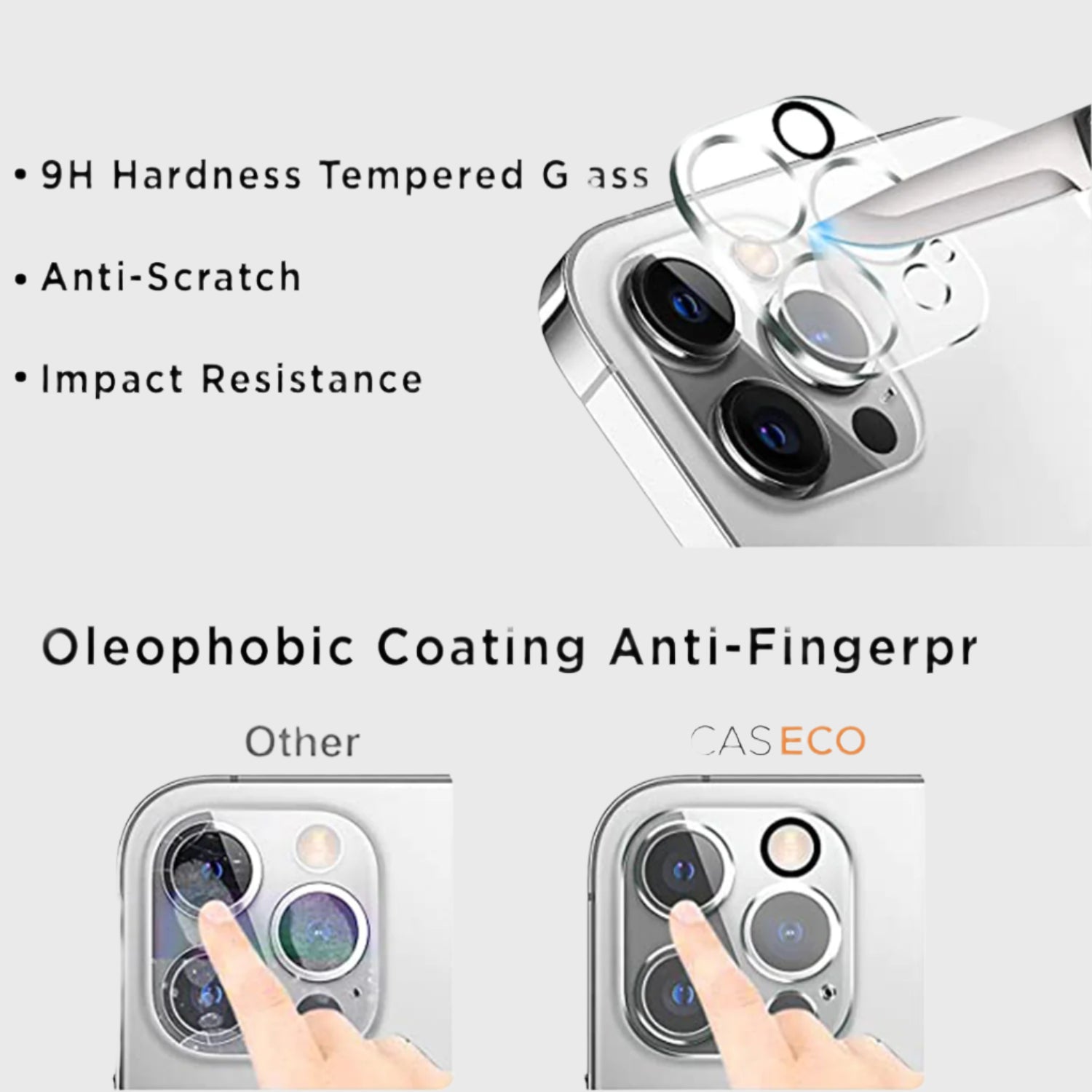 Protecteur d'objectif de caméra Screen Patrol - iPhone 14 Pro