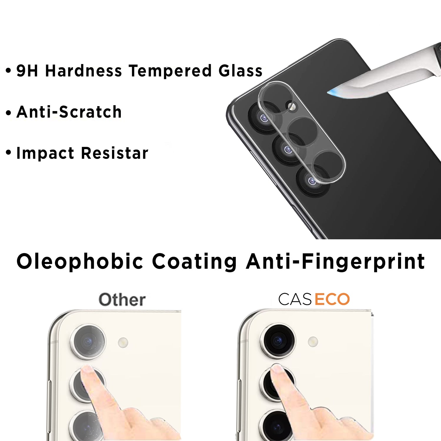 Protection de l'objectif de l'appareil photo Screen Patrol - Samsung Galaxy S23