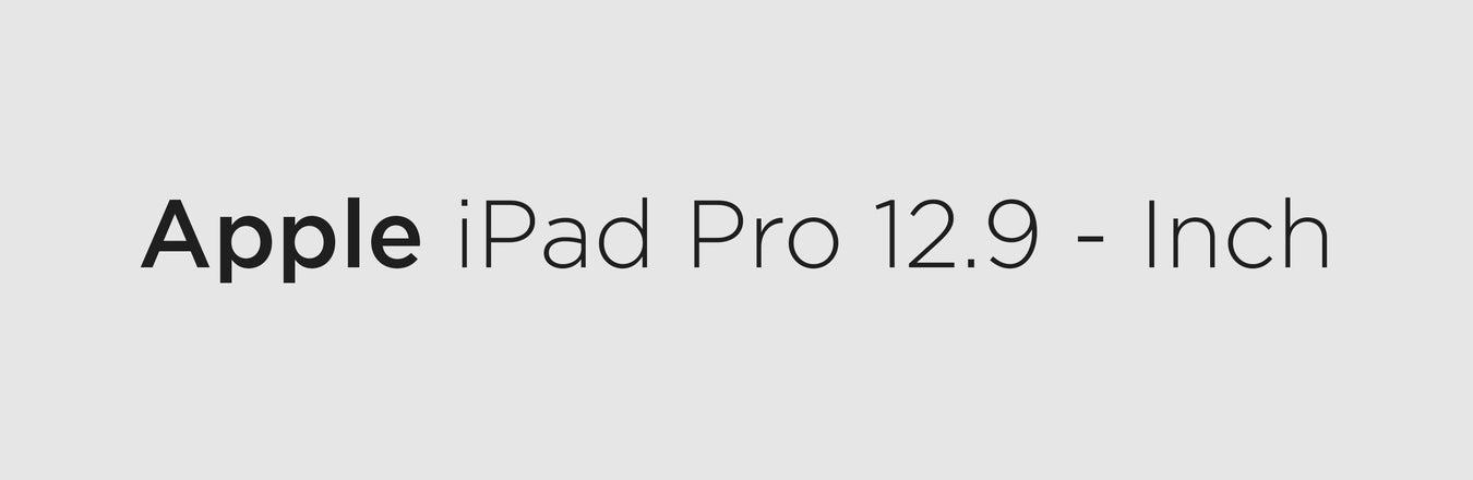 iPad 12.9 Inch