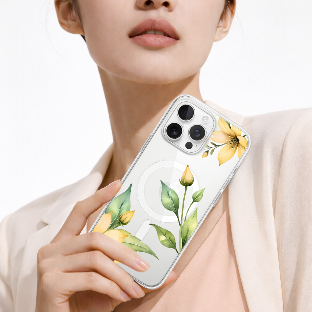 Yellow Wildflower - iPhone 16 Pro