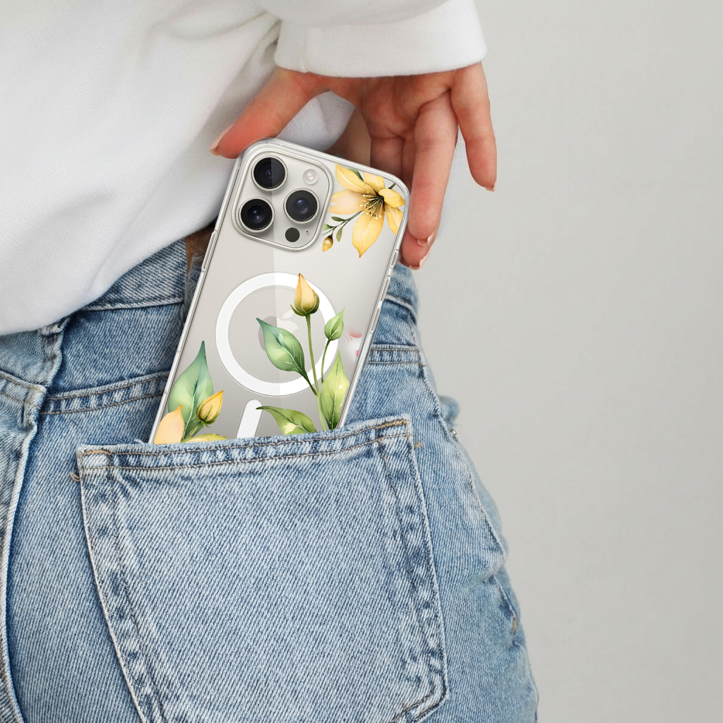 Yellow Wildflower - iPhone 16 Pro Max