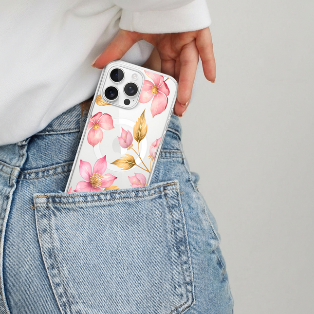 Pink Wildflower - iPhone 16 Pro