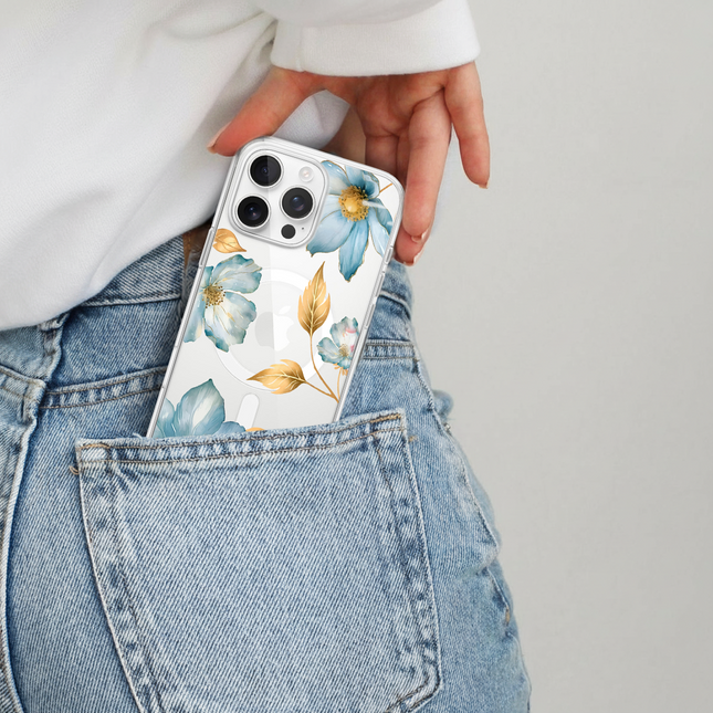 Blue Wildflower - iPhone 16 Pro Max