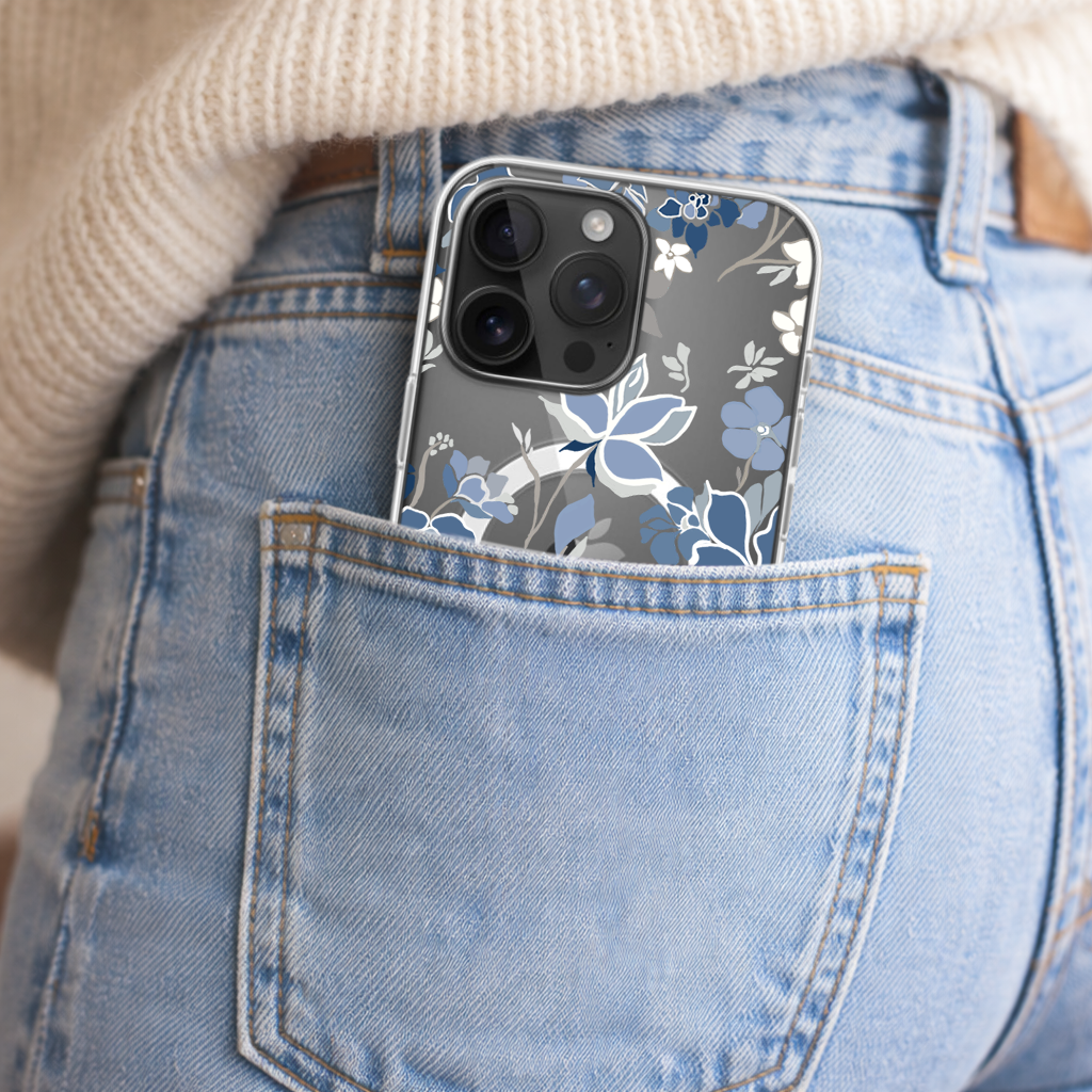 Blue Pattern - iPhone 16 Pro Max