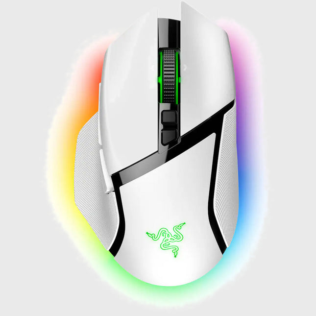 Razer Basilisk V3 Pro 30K DPI Wireless Gaming Mouse White (Razer Renewed)