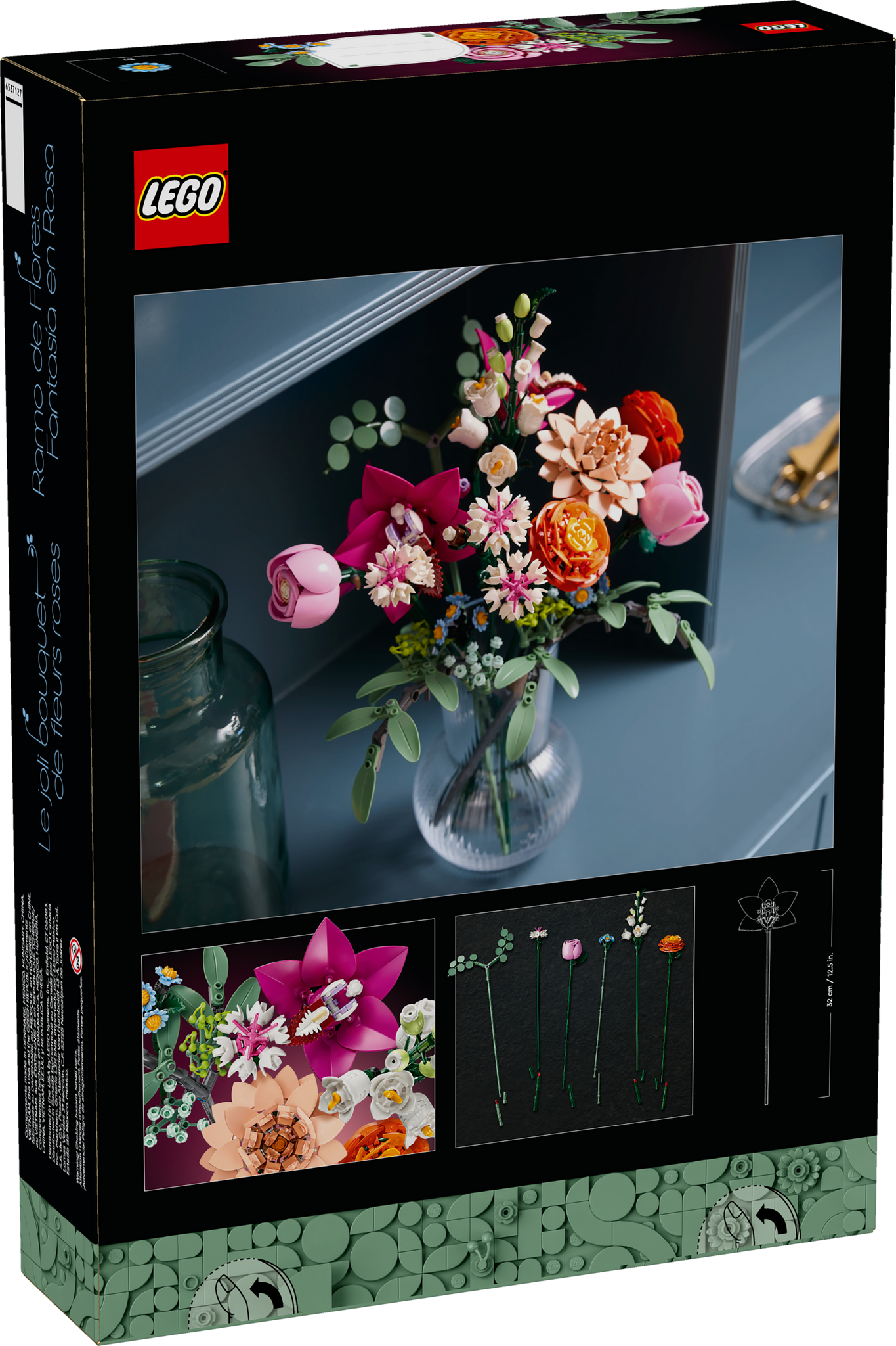 LEGO Botanical - Pretty Pink Flower Bouquet 10342